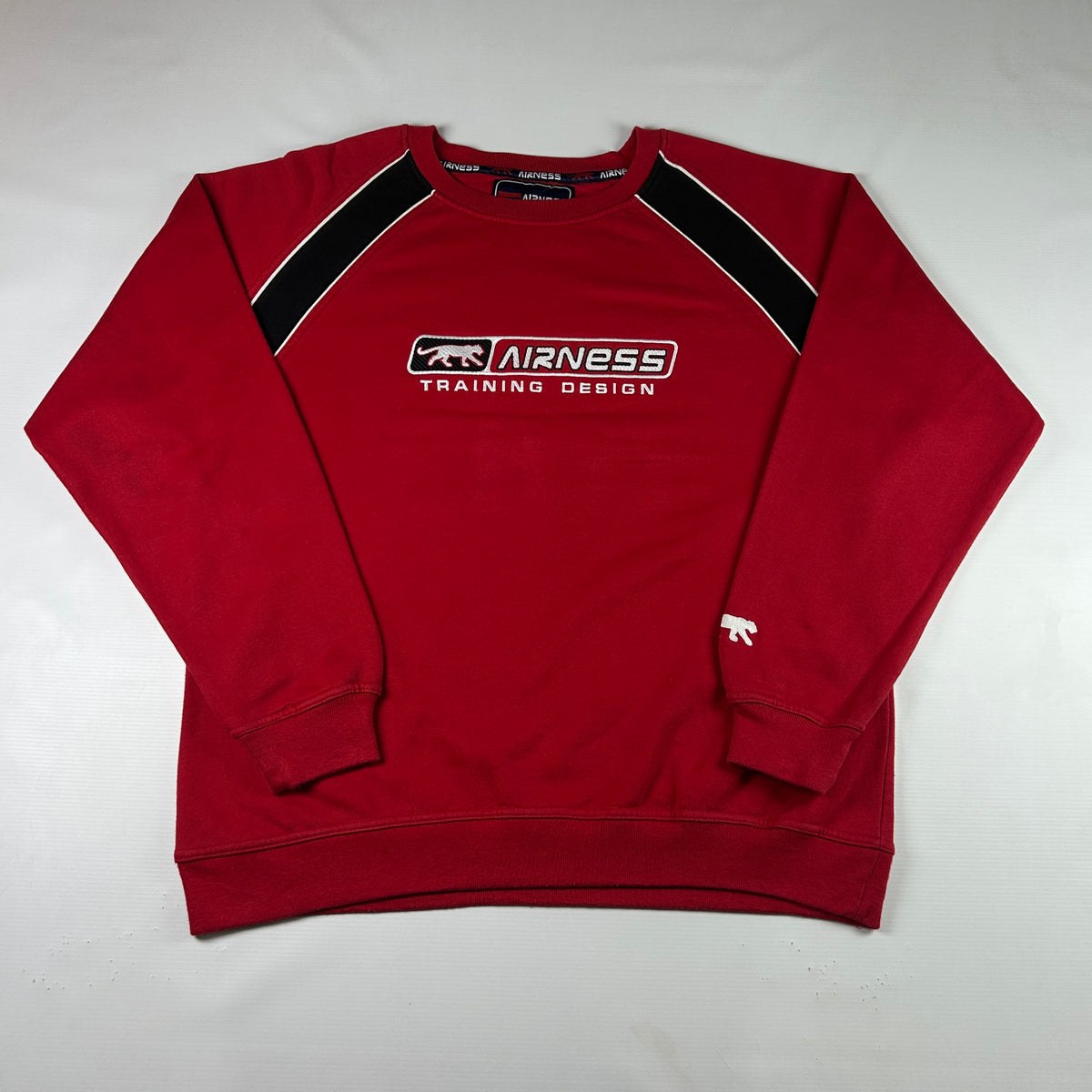 XL - Vintage 2000's Airness Training Design Red Sweatshirt