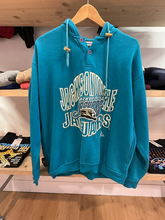 Vintage 1990's NFL Jacksonville Jaguars Apex One Hoodie - L