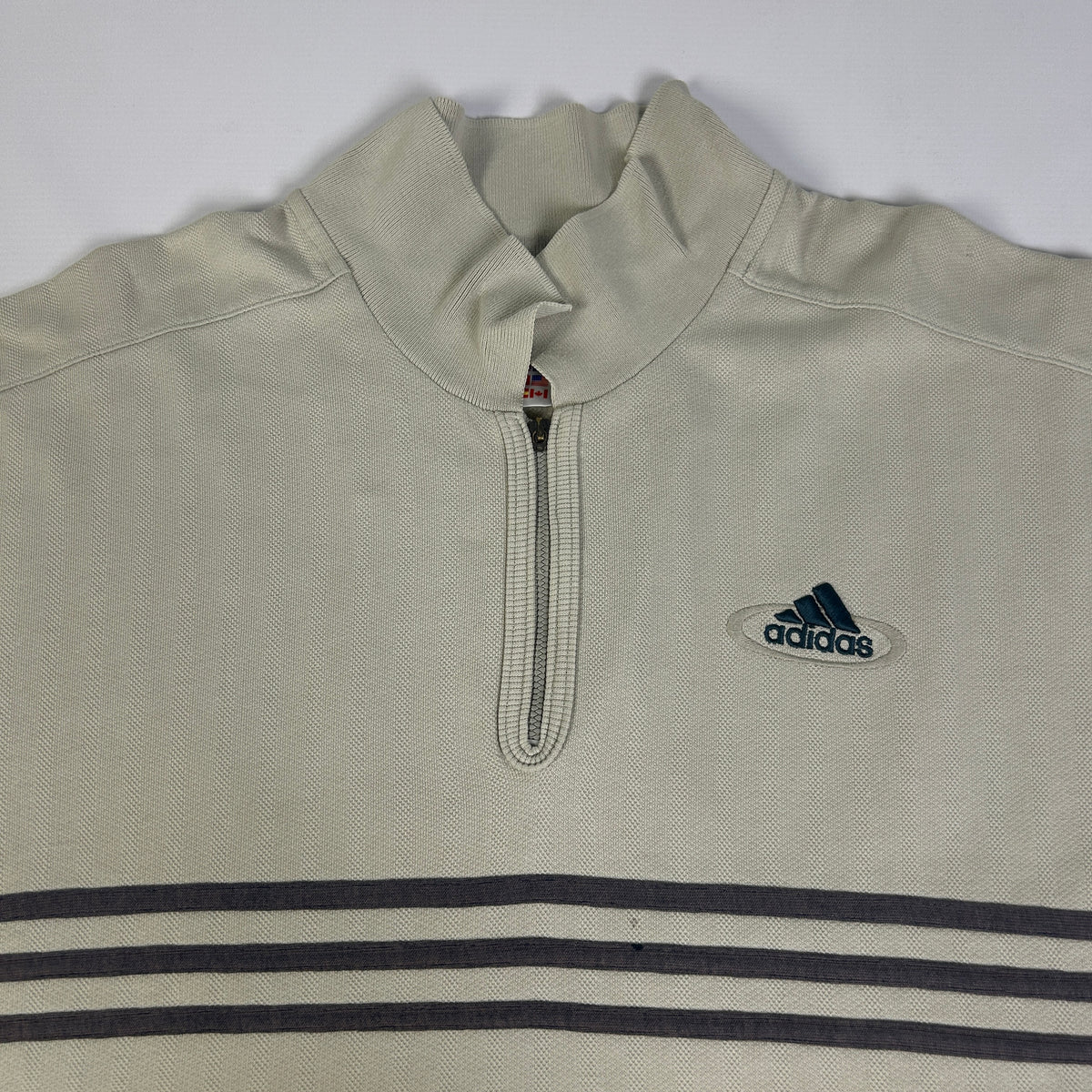 M - Vintage 1990's Adidas Quarterzip
