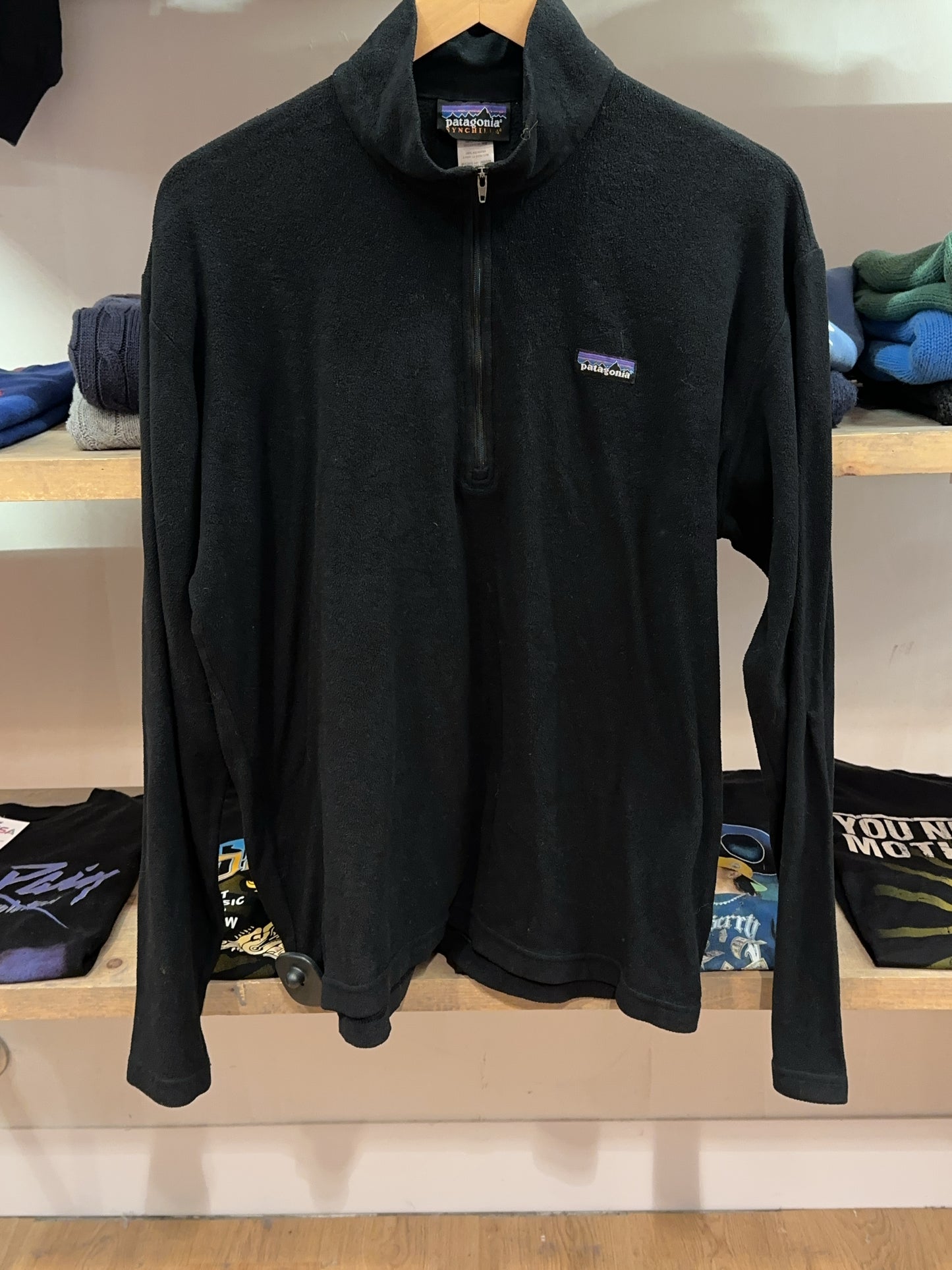 M - Vintage 1990's Patagonia Fleece Quarterzip