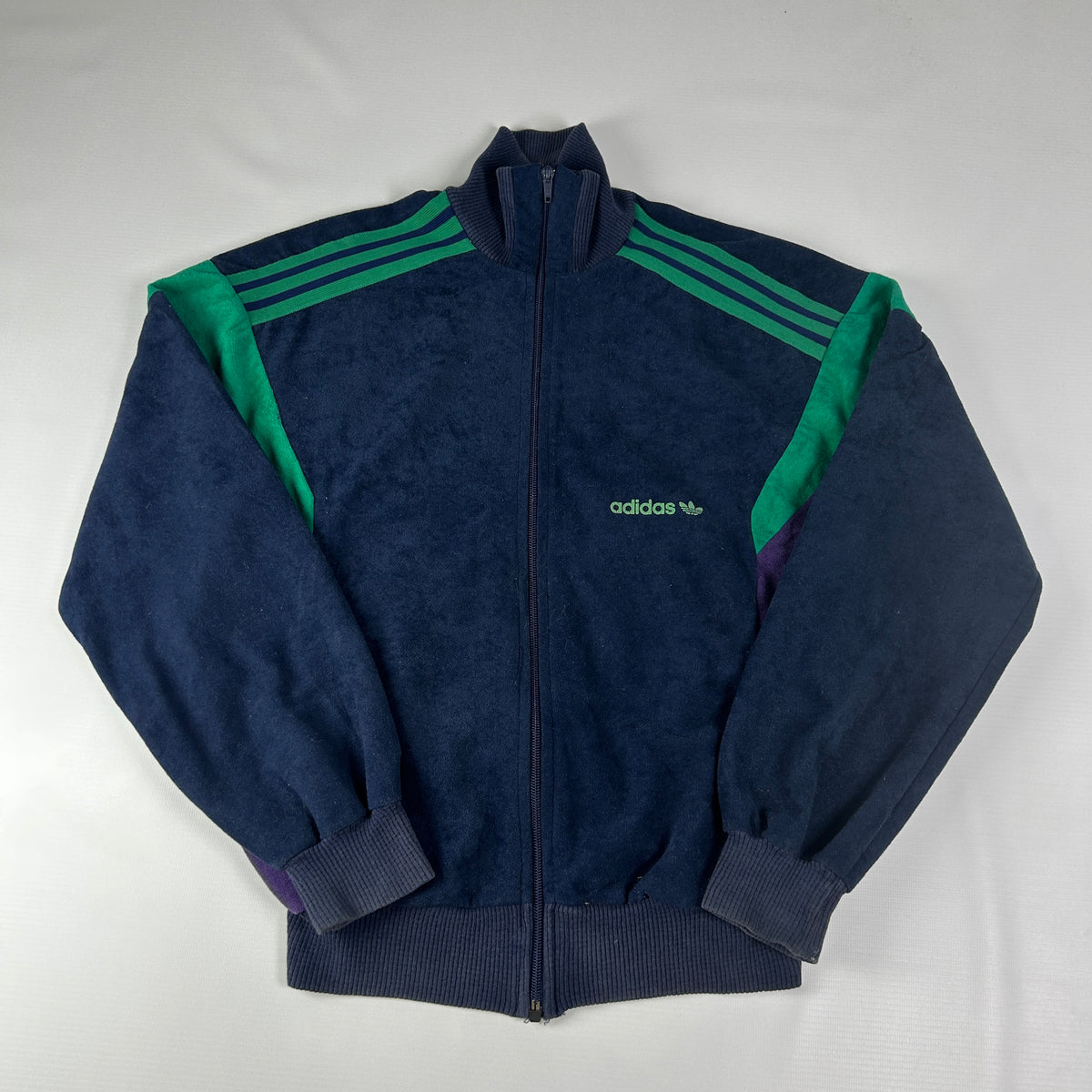 XS - Vintage 1980's Adidas Ventex Track Jacket