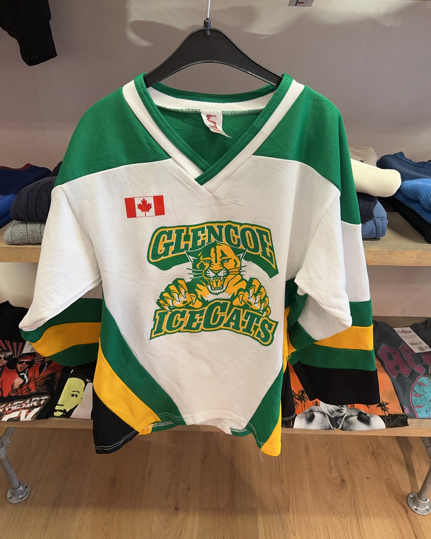 S - Glencoe Ice Cats Ice Hockey Jersey