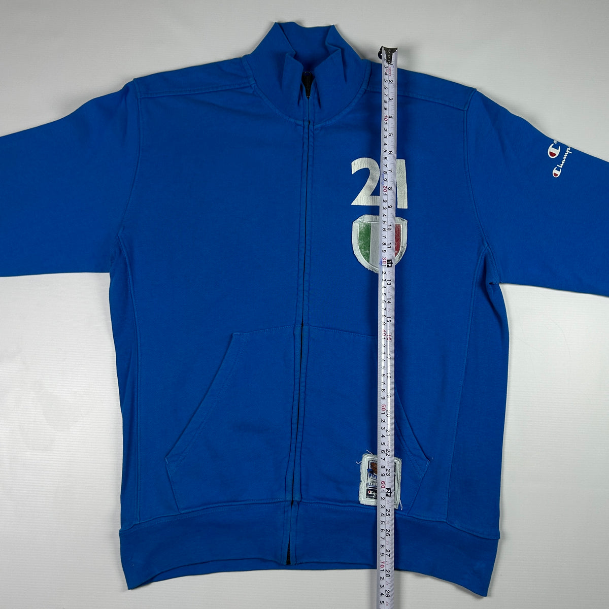 L - 1990's Italy Champion 21 Zip-Up Track Jacket