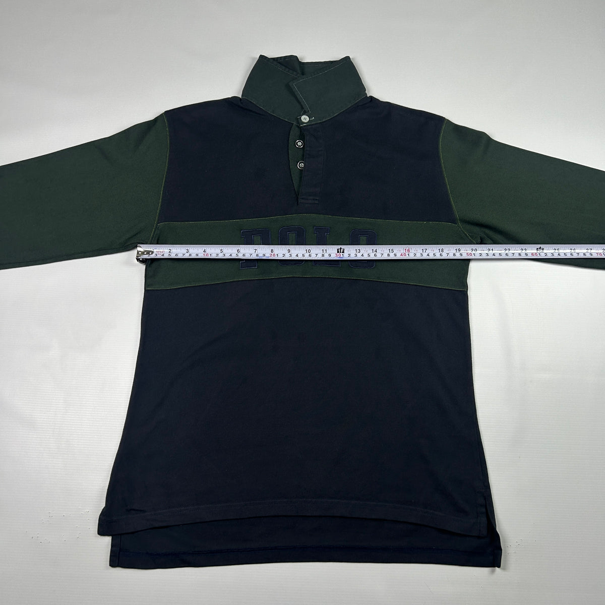 S - 1990's Polo Ralph Lauren Colorblock Rugby Shirt