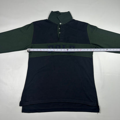 S - 1990's Polo Ralph Lauren Colorblock Rugby Shirt