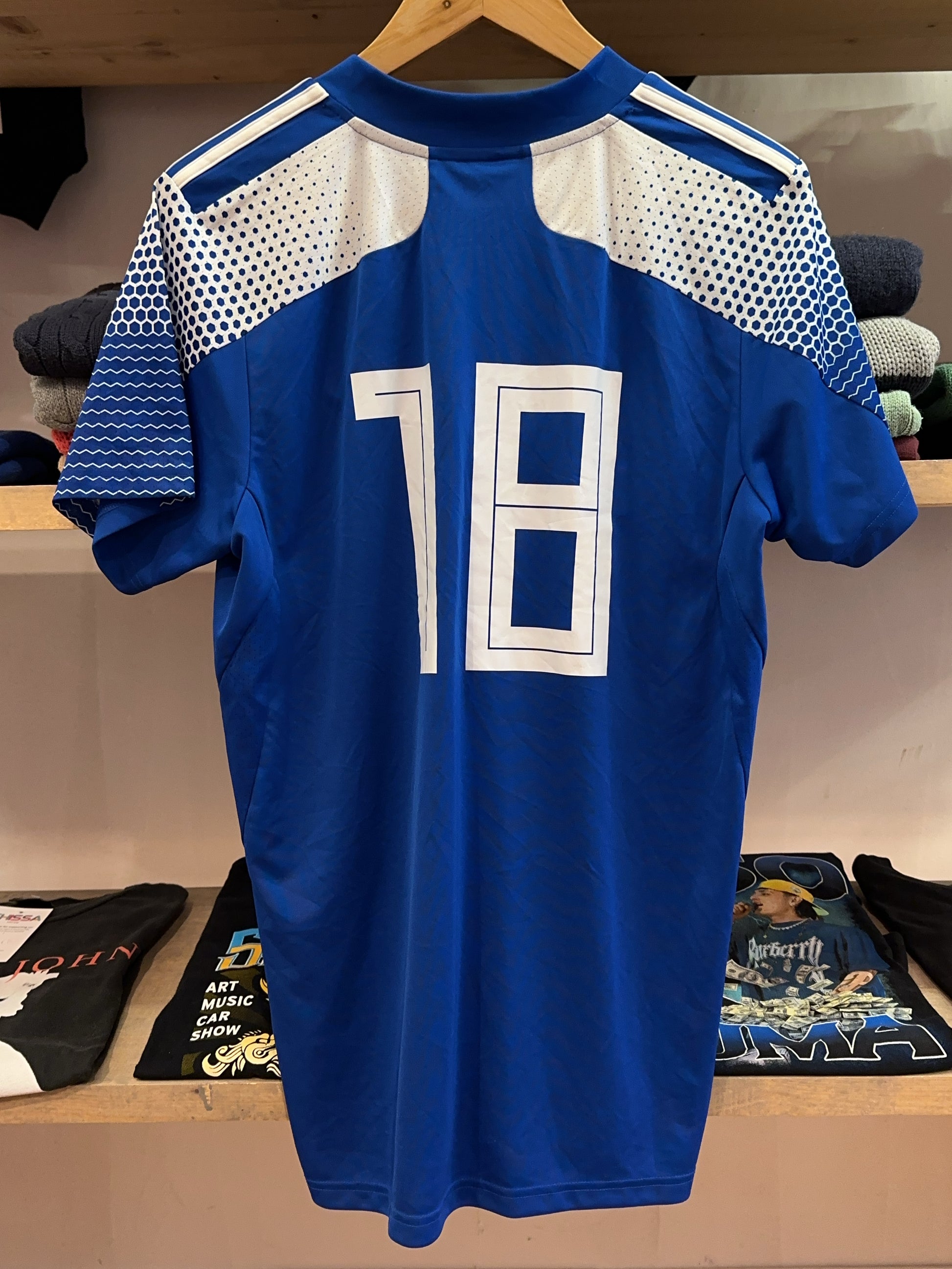 2022-23 Hertford Town Football Club Adidas Home Football Shirt 18 - M