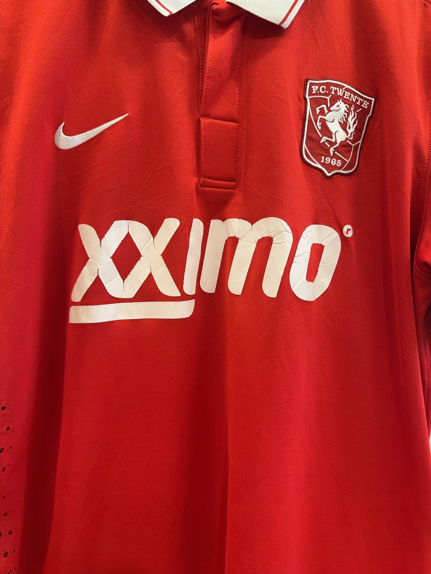 2014-2015 FC Twente Nike Home Football Shirt - L