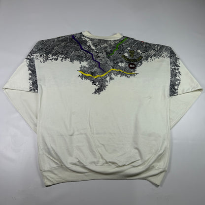 XL - 1990's Adidas Trefoil Stefan Edberg Graphic Sweatshirt