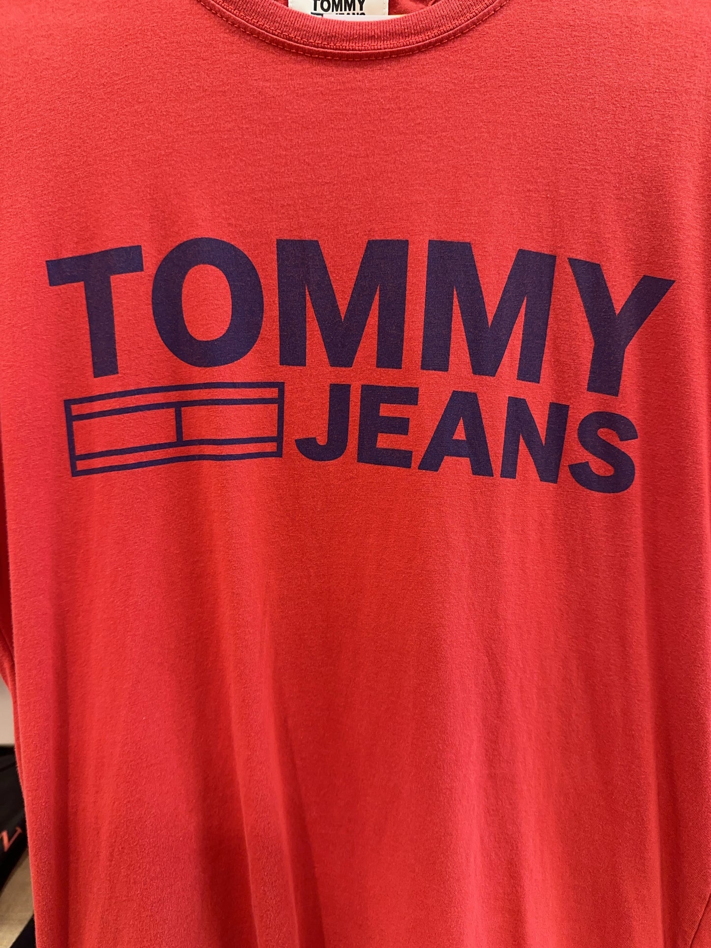 Tommy Jeans Red Logo T-Shirt