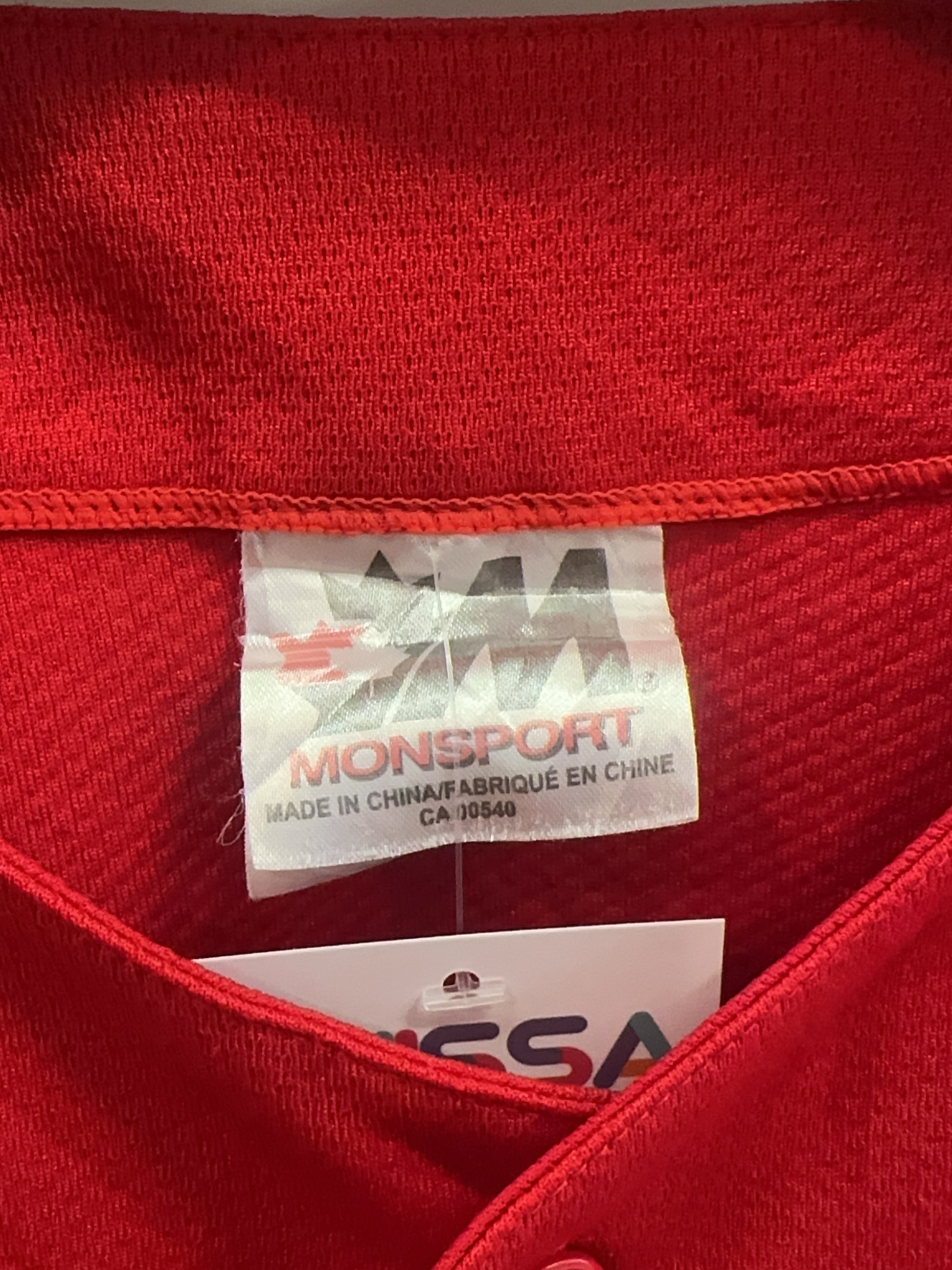 M - ACME Radiateurs Red Baseball Jersey