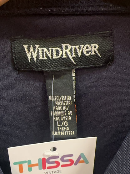 L - WindRiver Navy Mesh Short Sleeve T-Shirt