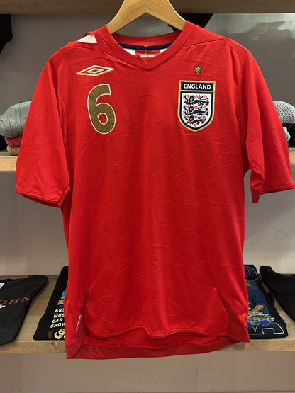 2006-2008 England John Terry Umbro Away Football Shirt 6 - S