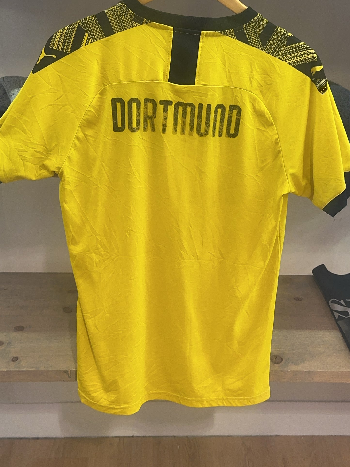 M - 2019/2020 Borussia Dortmund Puma Home Football Shirt