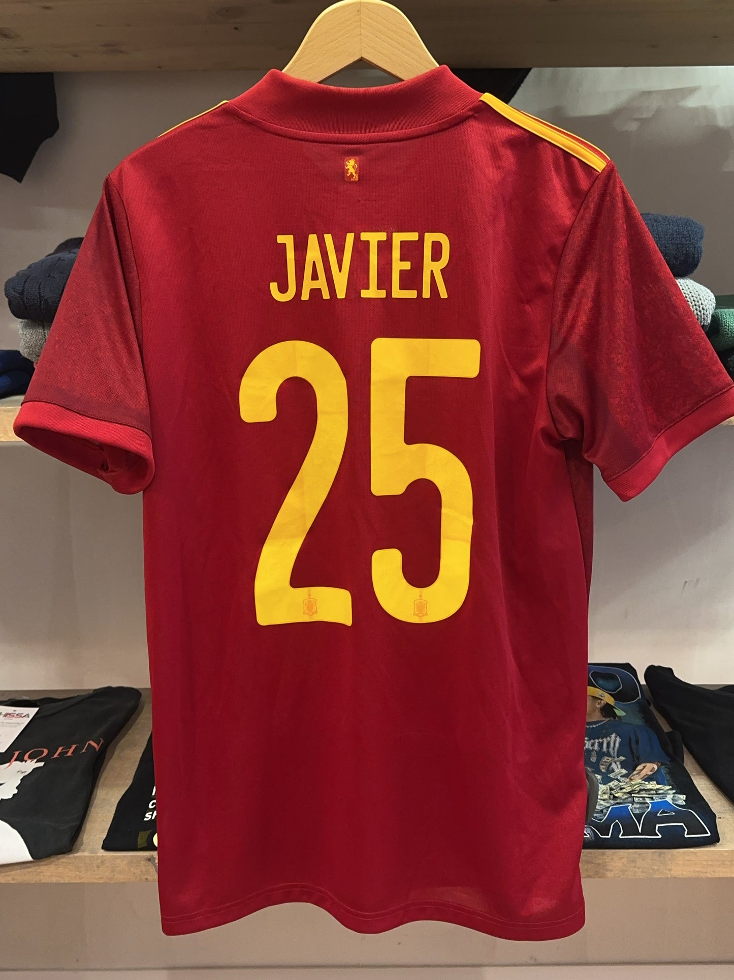 2020-21 Spain Adidas Home Football Shirt 25 - M