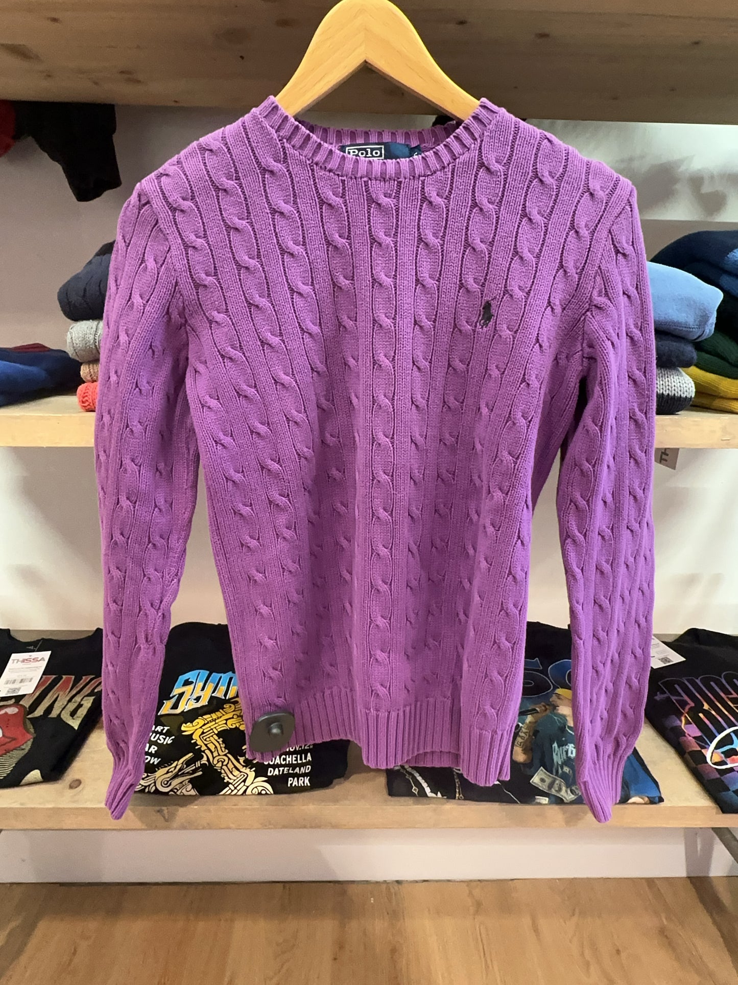 Ralph Lauren Cable Knit - S
