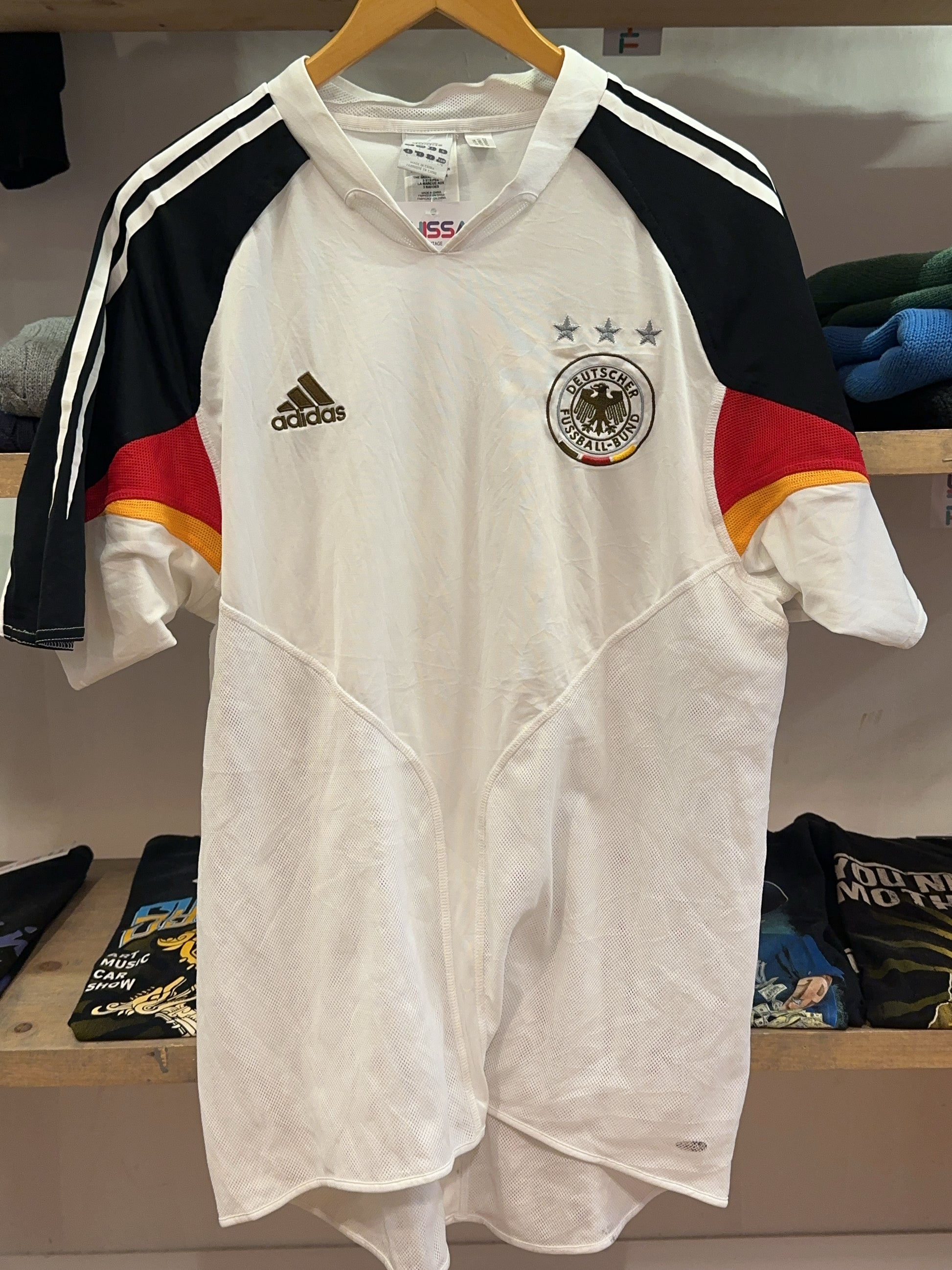 L - 2004-2005 Germany Adidas Home Football Shirt