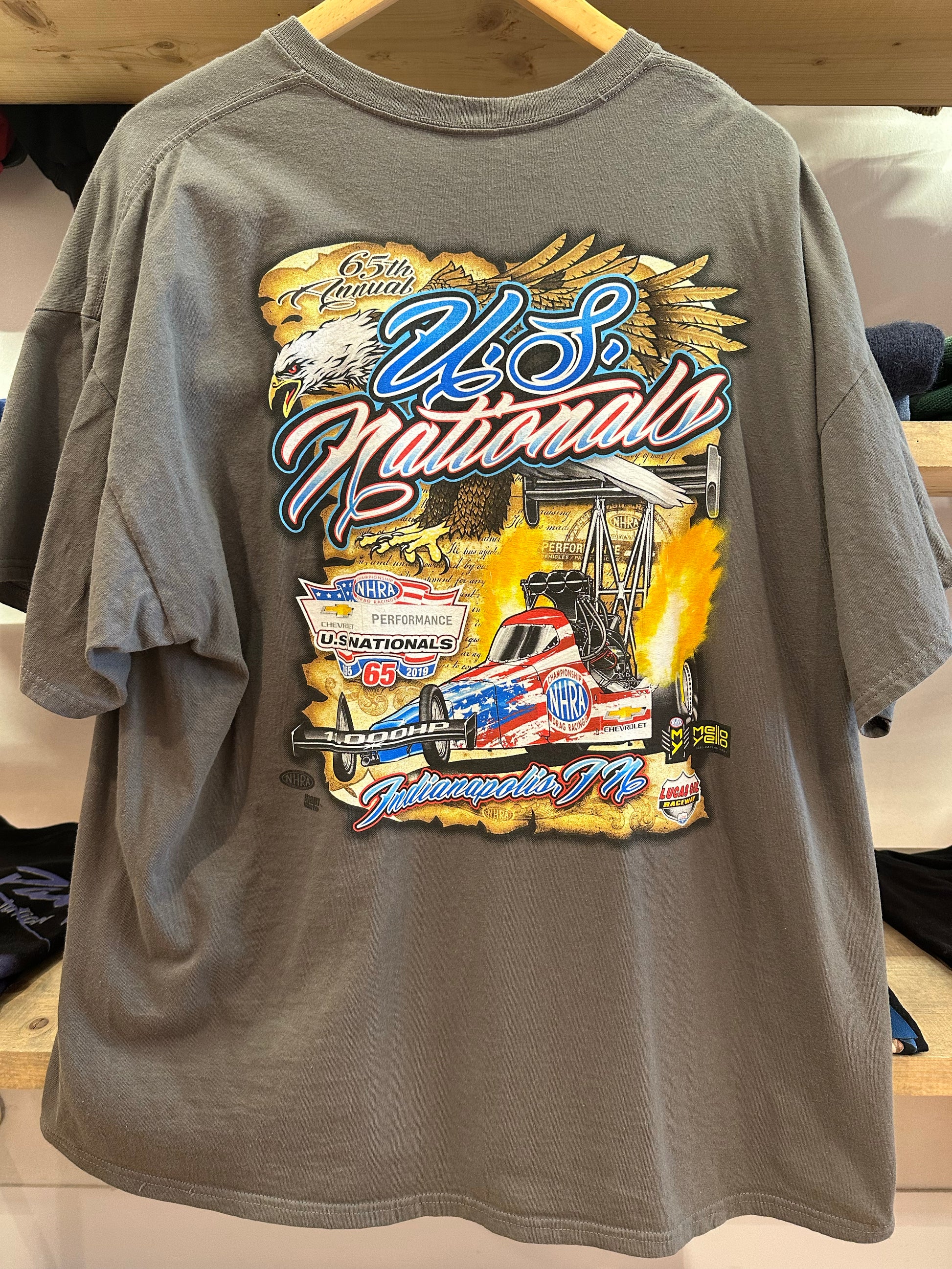 XXL - NHRA U.S. Nationals 65th Annual Graphic T-Shirt