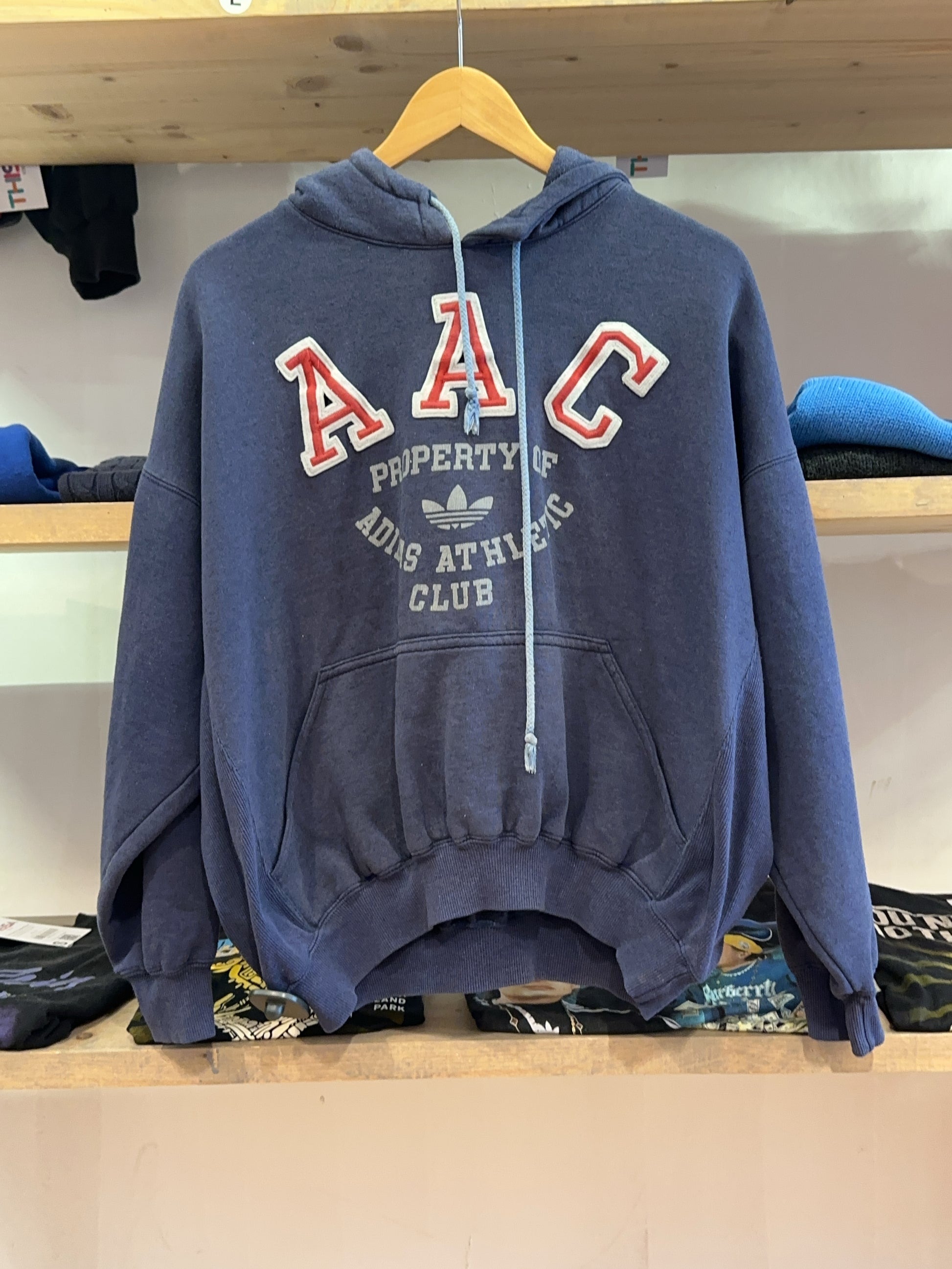 S - Vintage 1990's Adidas Hoodie