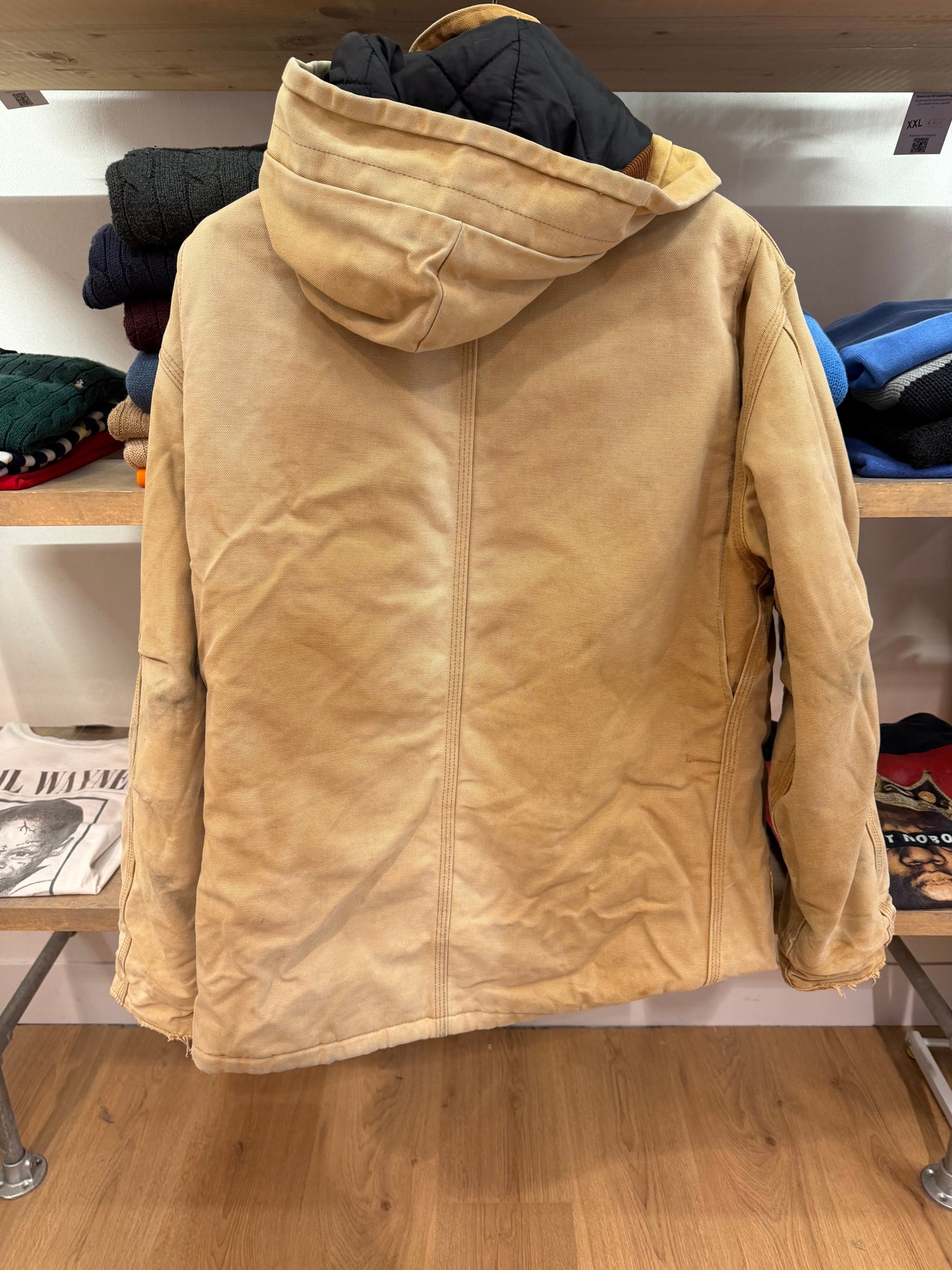 Vintage Carhartt C03 BRN Size 40 Jacket (M)