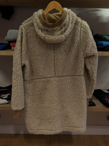 Patagonia Sherpa Fleece Hooded Longline Jacket - M