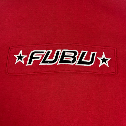 XXS - Vintage 2000's Red FUBU 05 Zip-Up Hoodie