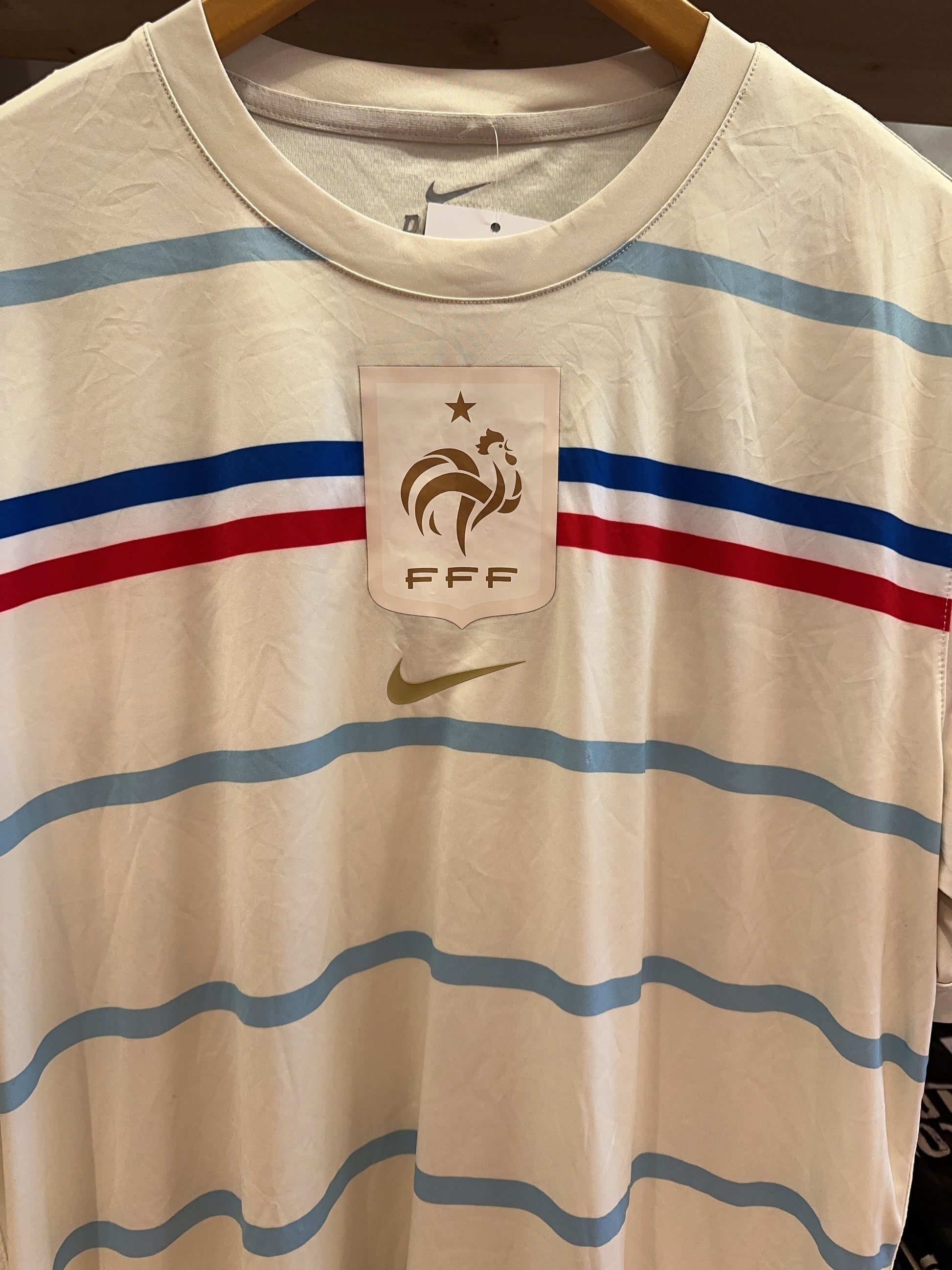 XL - 2013-14 France Nike Training Nike Football Shirt