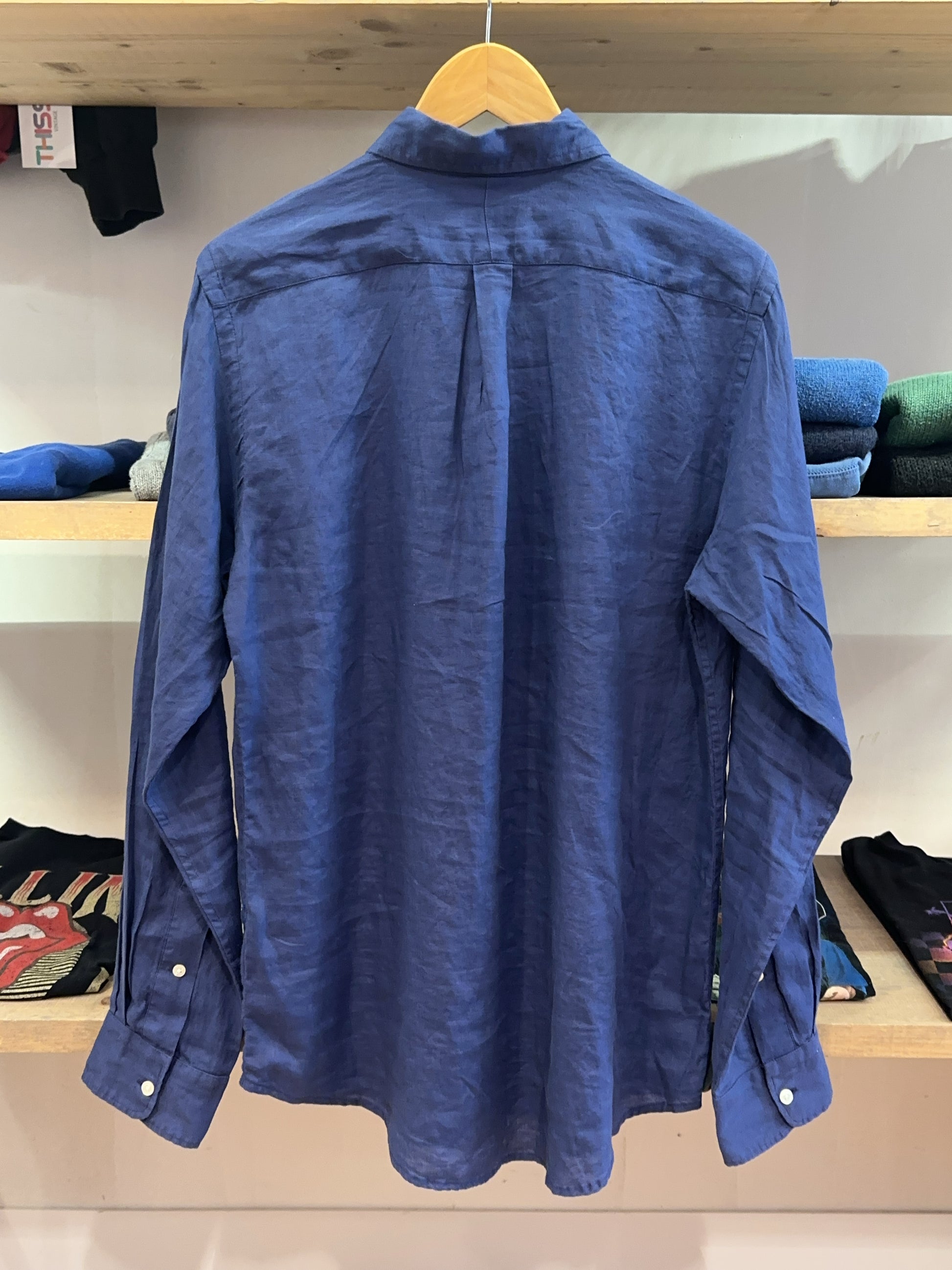 L - Ralph Lauren Linnen Shirt