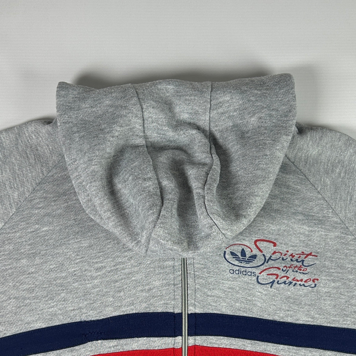 S - 1990's Adidas Spirit of the Games Colorblock Hooded Track Jacket