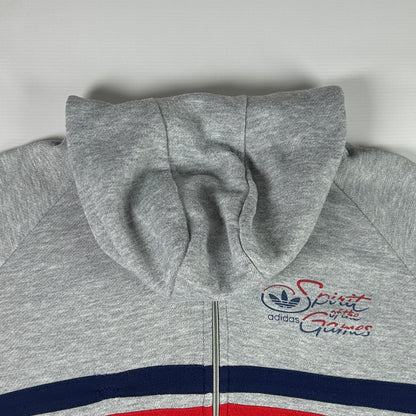 S - 1990's Adidas Spirit of the Games Colorblock Hooded Track Jacket