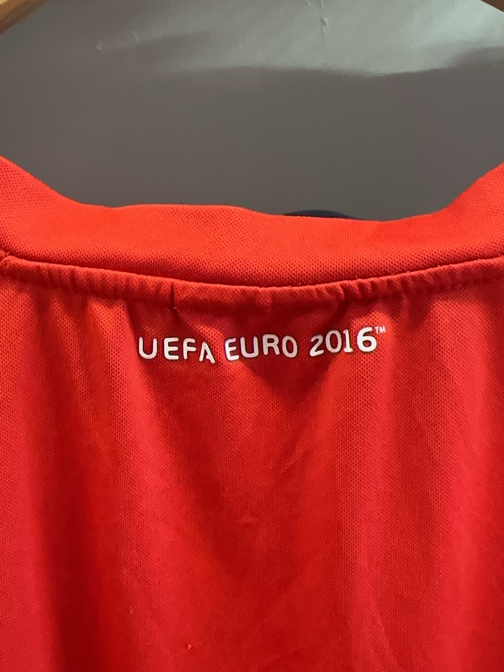 Euro 2016 Wales Uefa Euro 2016 Home Football Shirt - XXXL
