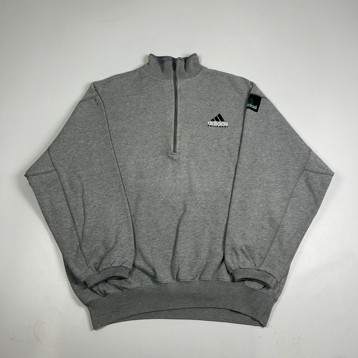 L - Vintage 1990's Adidas Quarterzip