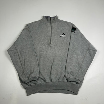 L - Vintage 1990's Adidas Quarterzip