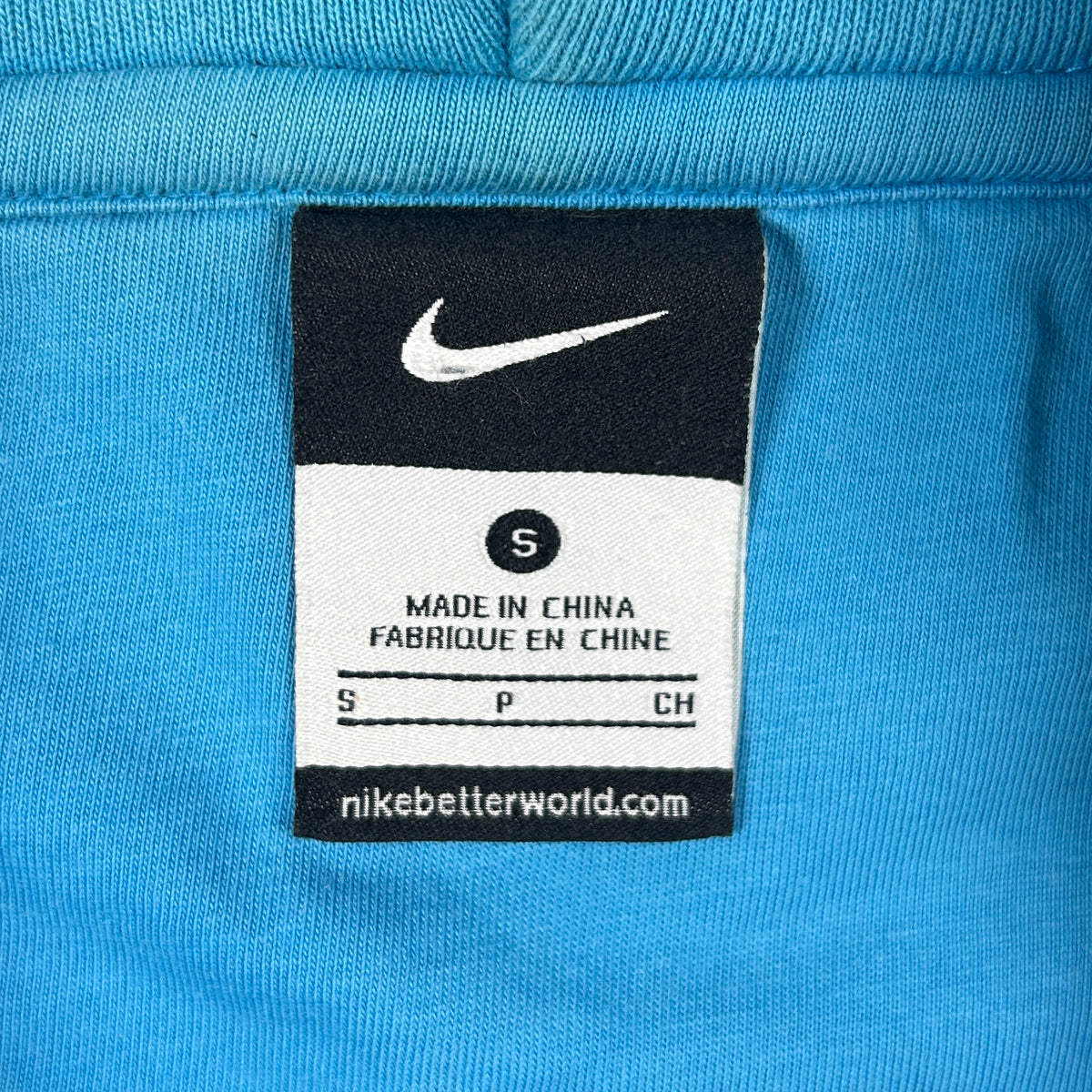 S - Nike FC Barcelona Blue Zip-Up 2012-13 Hoodie