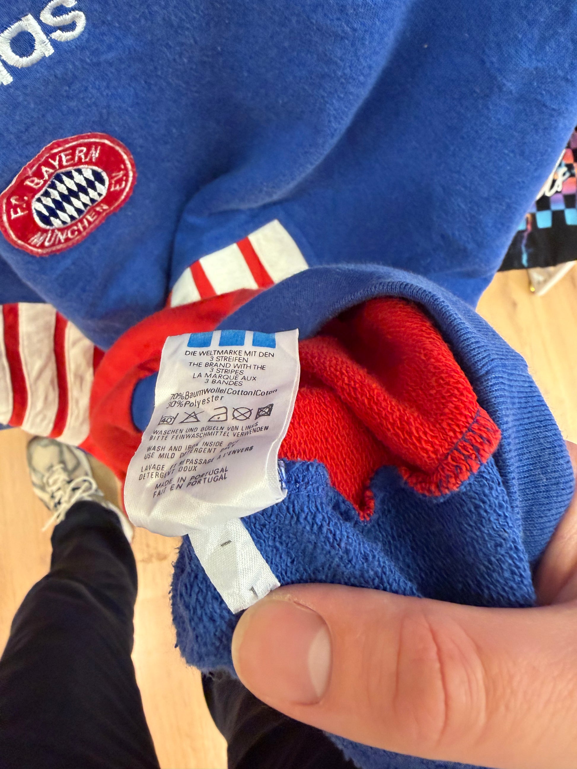 Vintage Adidas FC Bayern München 1993-95 Sweatshirt (L)