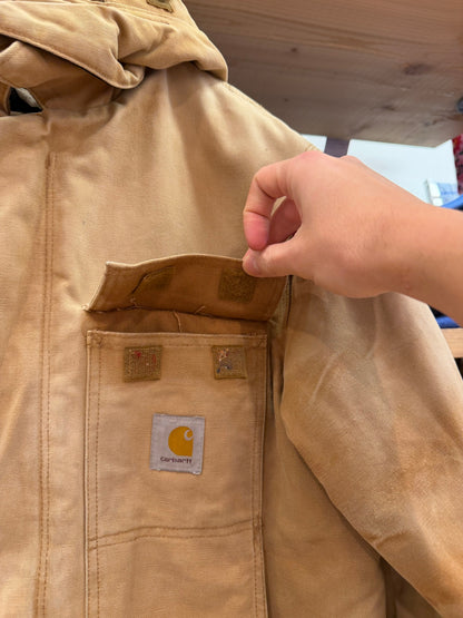 Vintage Carhartt C03 BRN Size 40 Jacket (M)