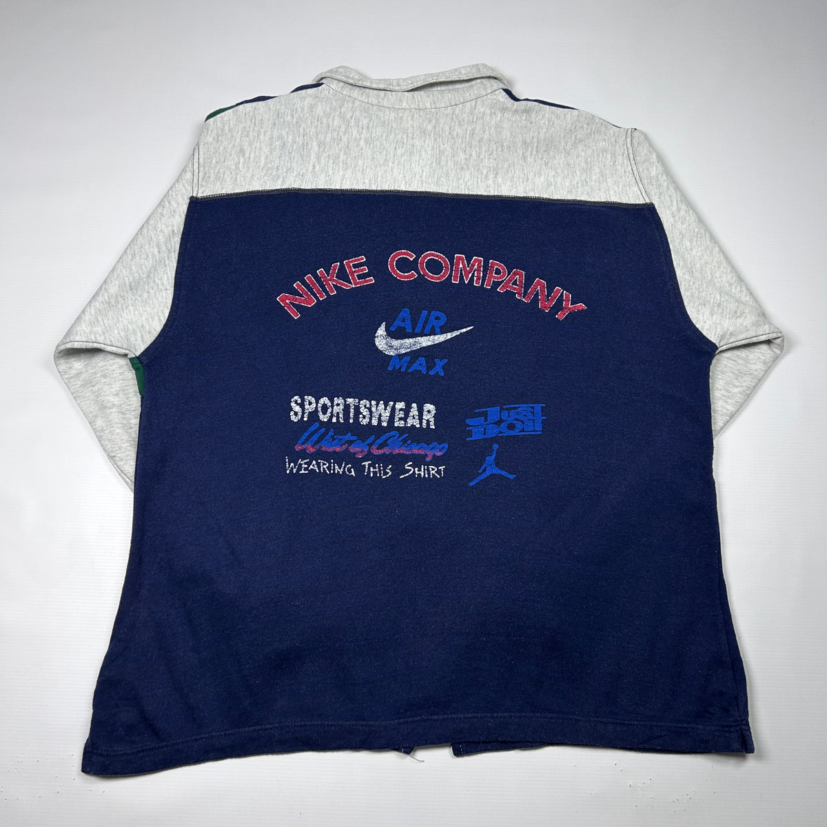 L - Nike Air Max 1990's Colorblock Zip-Up Track Jacket