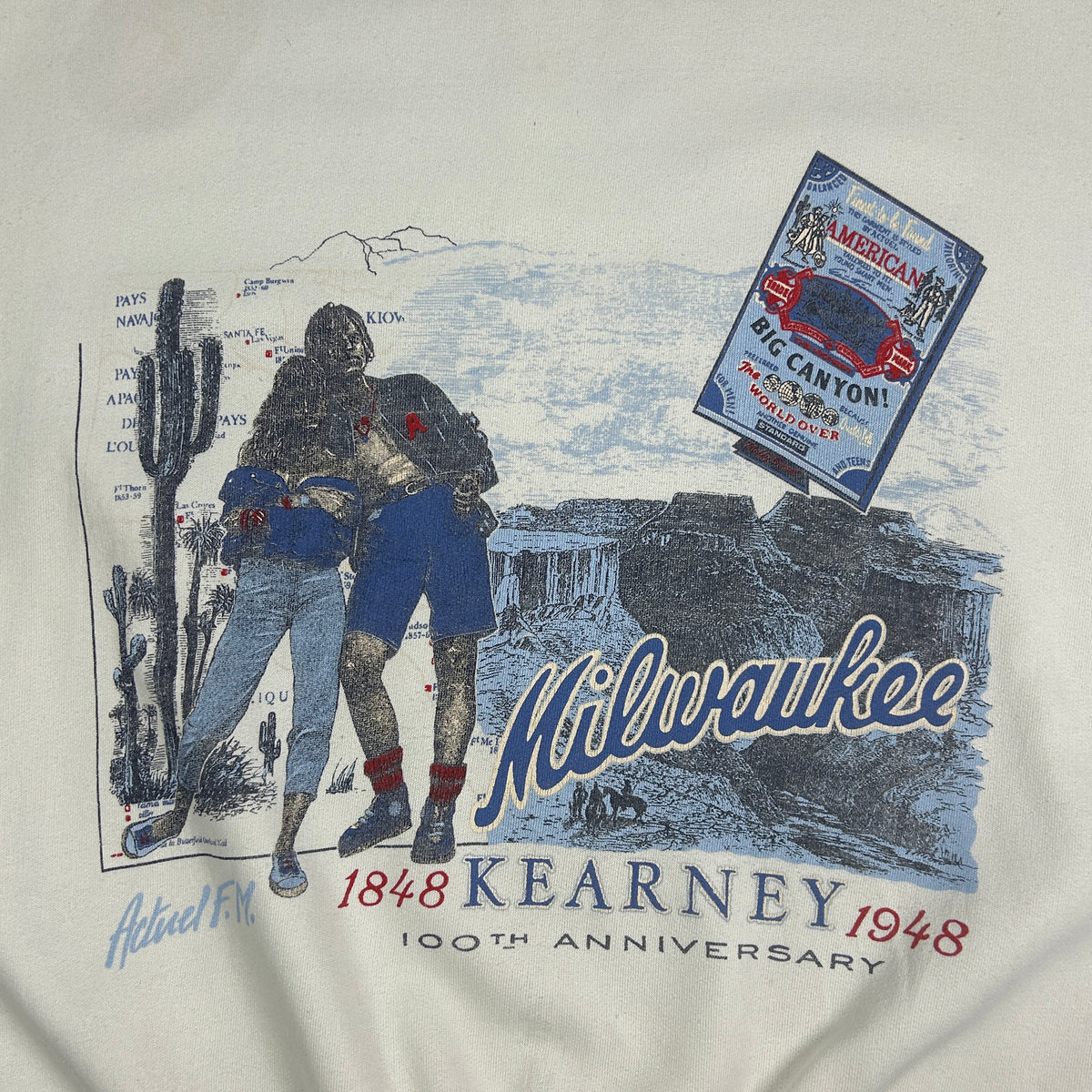 XL - American Vintage Milwaukee 100 Anniversary Kearney Sweatshirt