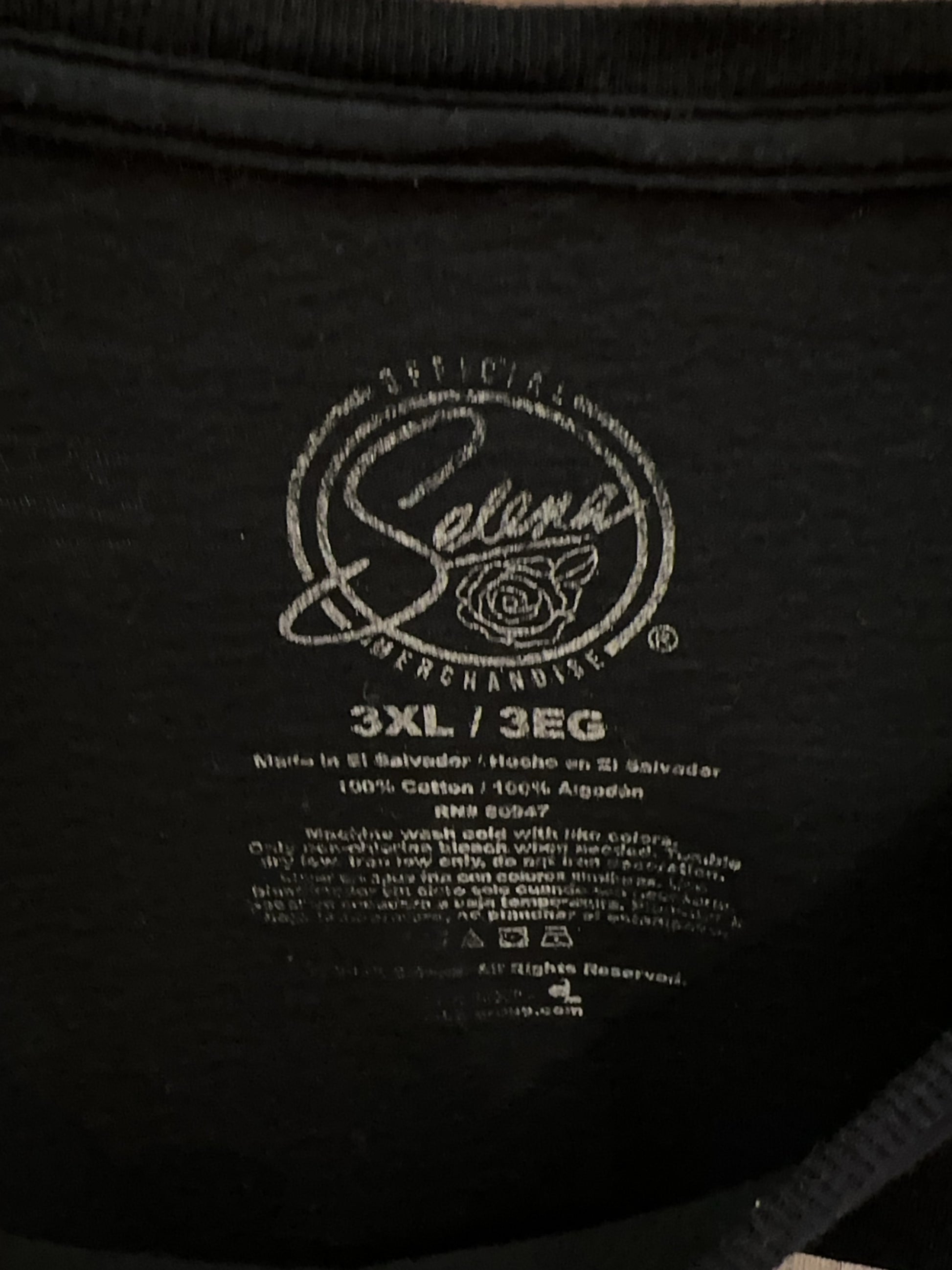 Selena Band T-shirt - XXXL