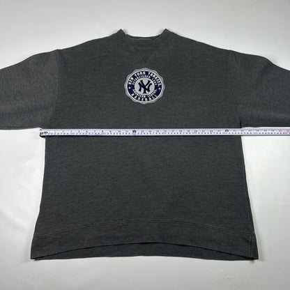L - Vintage 2000's Adidas New York Yankees MLB Baseball Sweatshirt