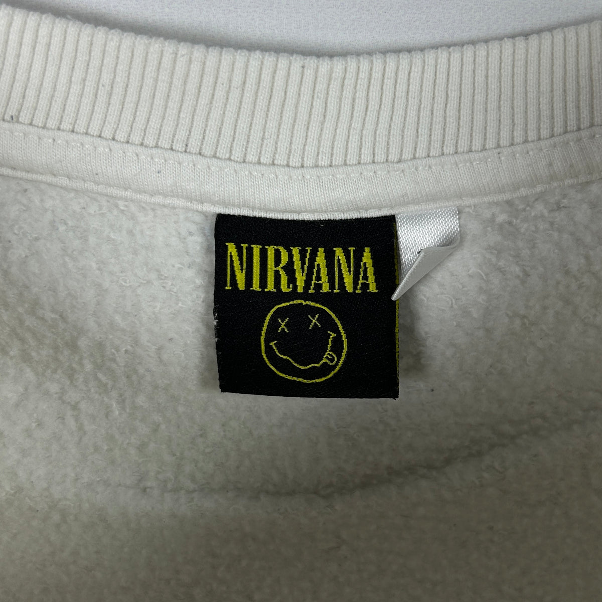 L - Nirvana 2000's Tie-Dye Smiley Graphic Sweatshirt