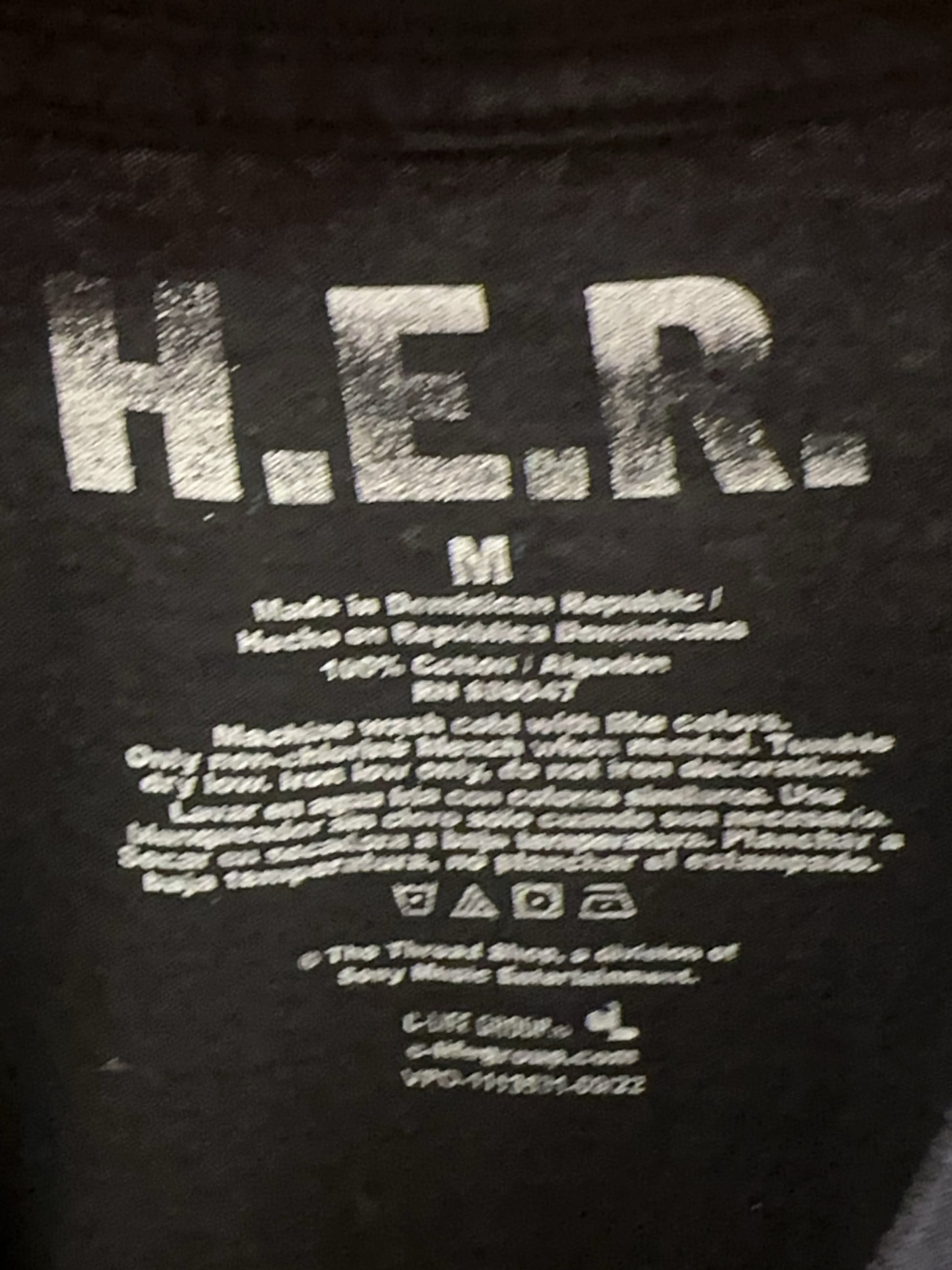 M - H.E.R. Band T-shirt