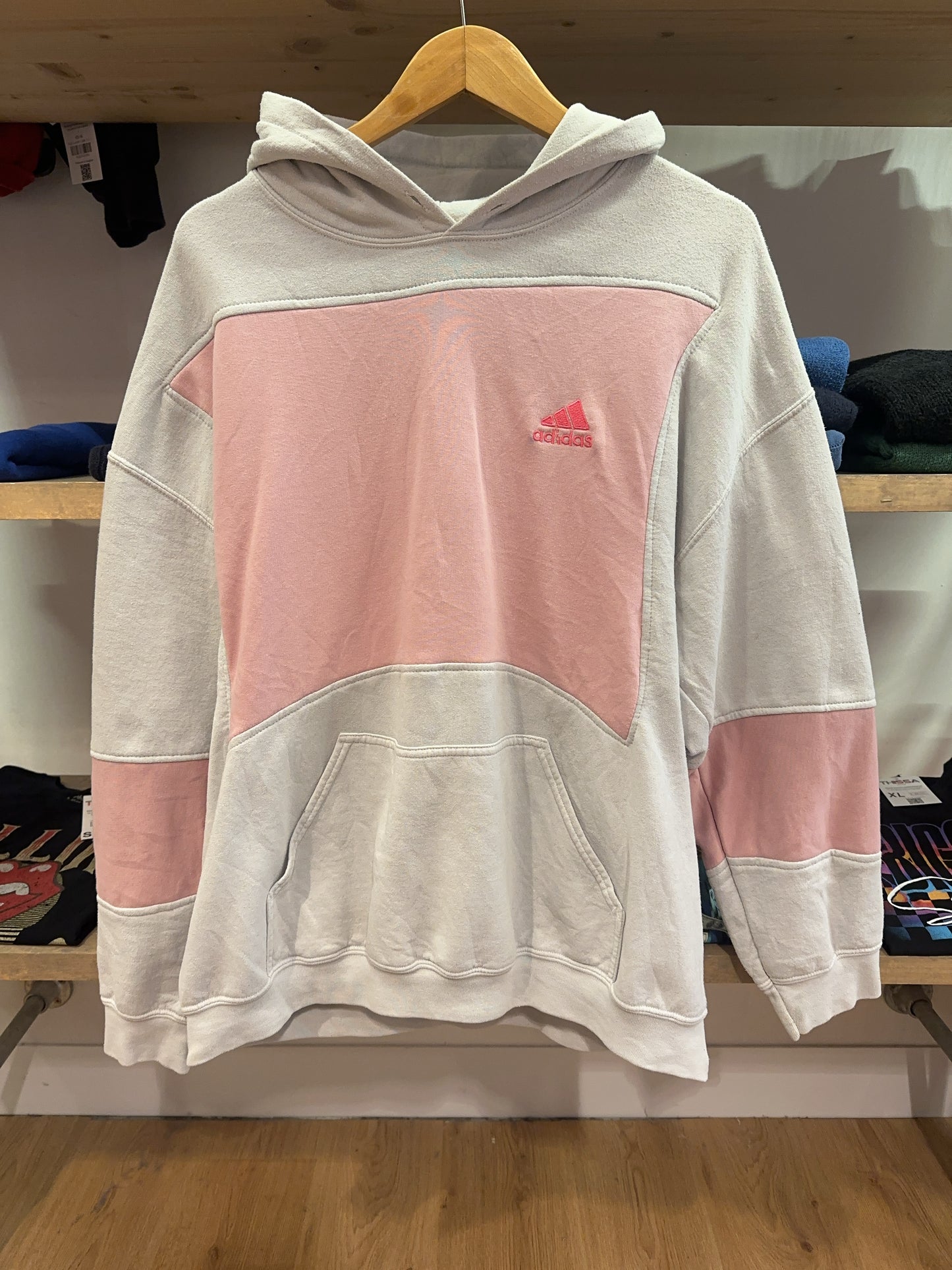 Vintage Modern Adidas Reworked Hoodie - L