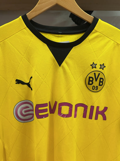 2015-16 Borussia Dortmund Hummels Puma Home Football Shirt #15 - XL