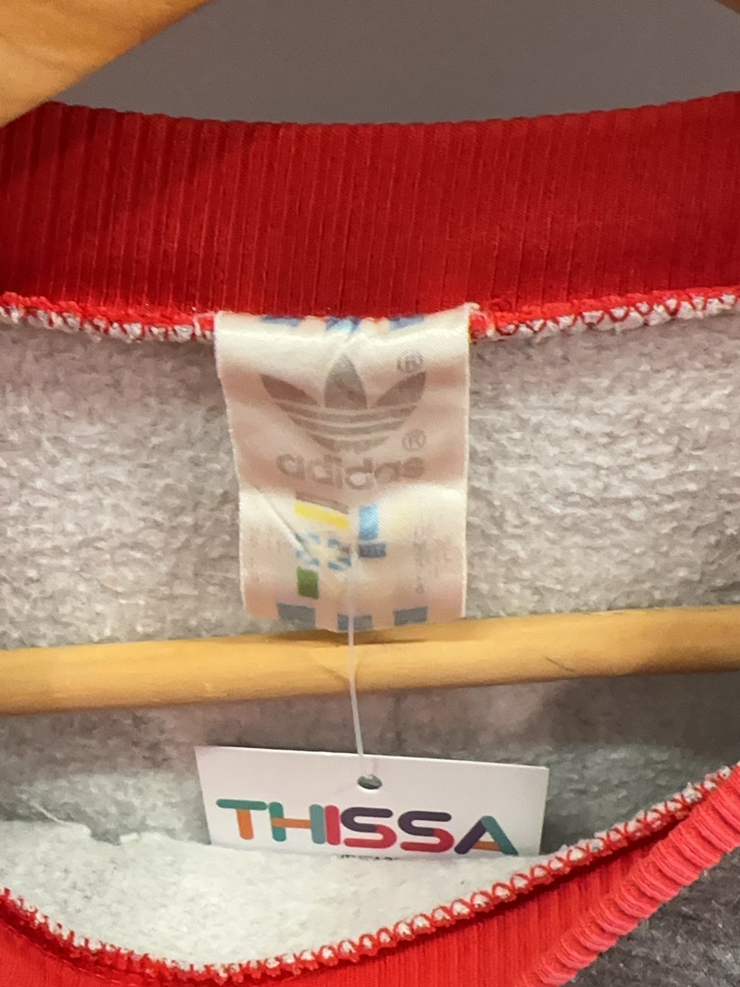 S - Vintage 1980's Adidas Sweatshirt