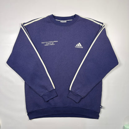 L - Vintage Adidas France 1998 World Cup Sweatshirt