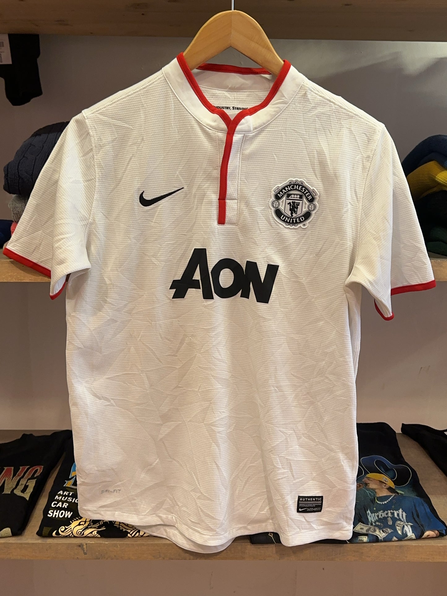 2012-2013 Manchester United Nike Away Football Shirt - M
