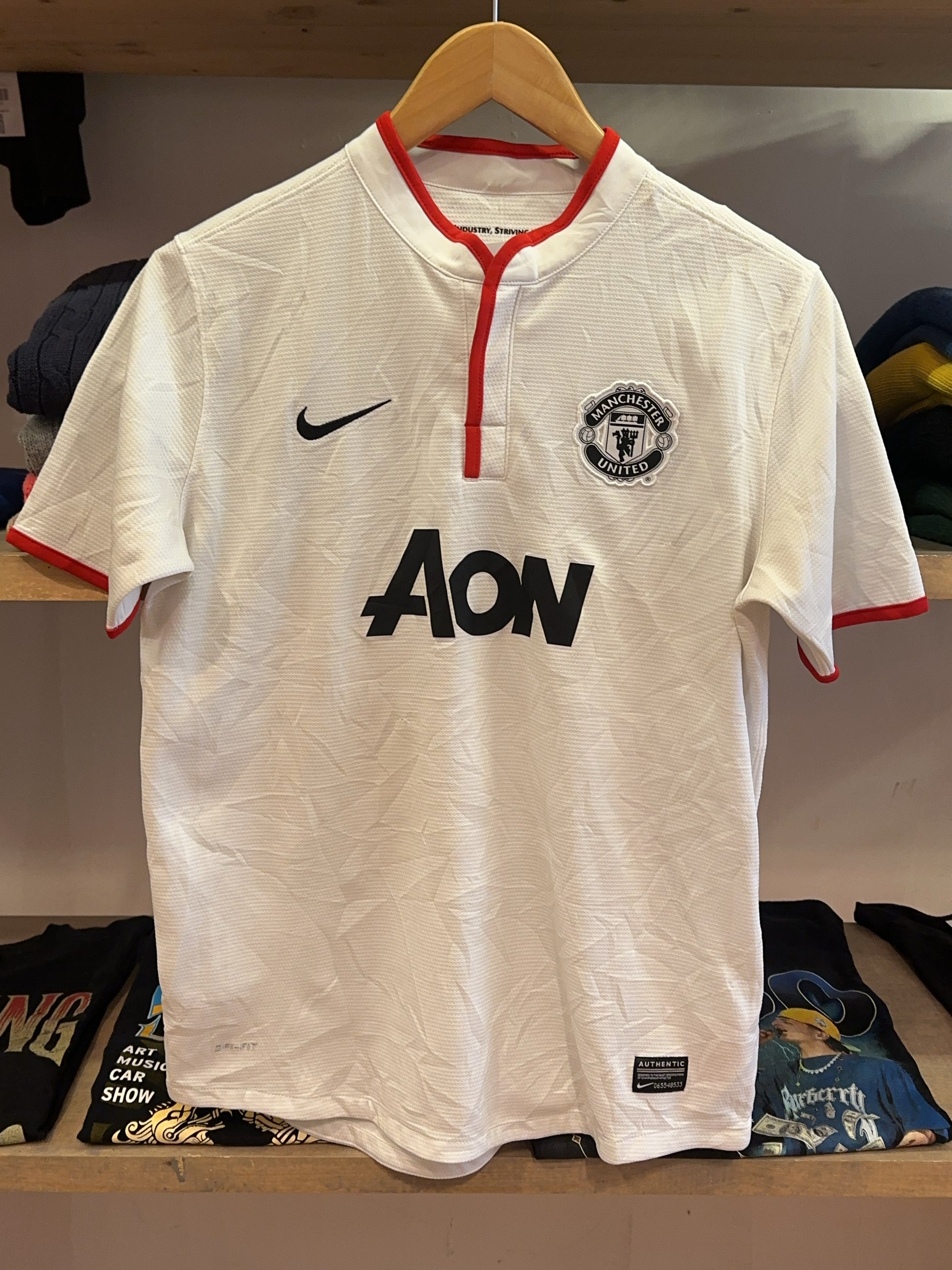 2012-2013 Manchester United Nike Away Football Shirt - M