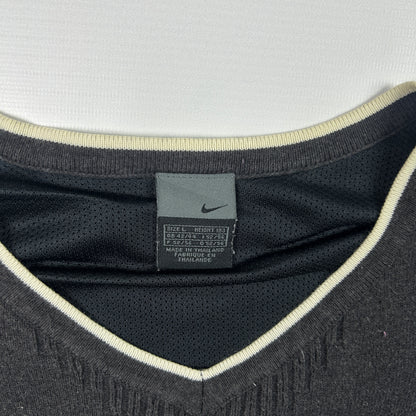 L - Vintage 2000's V Neck Nike Sweatshirt