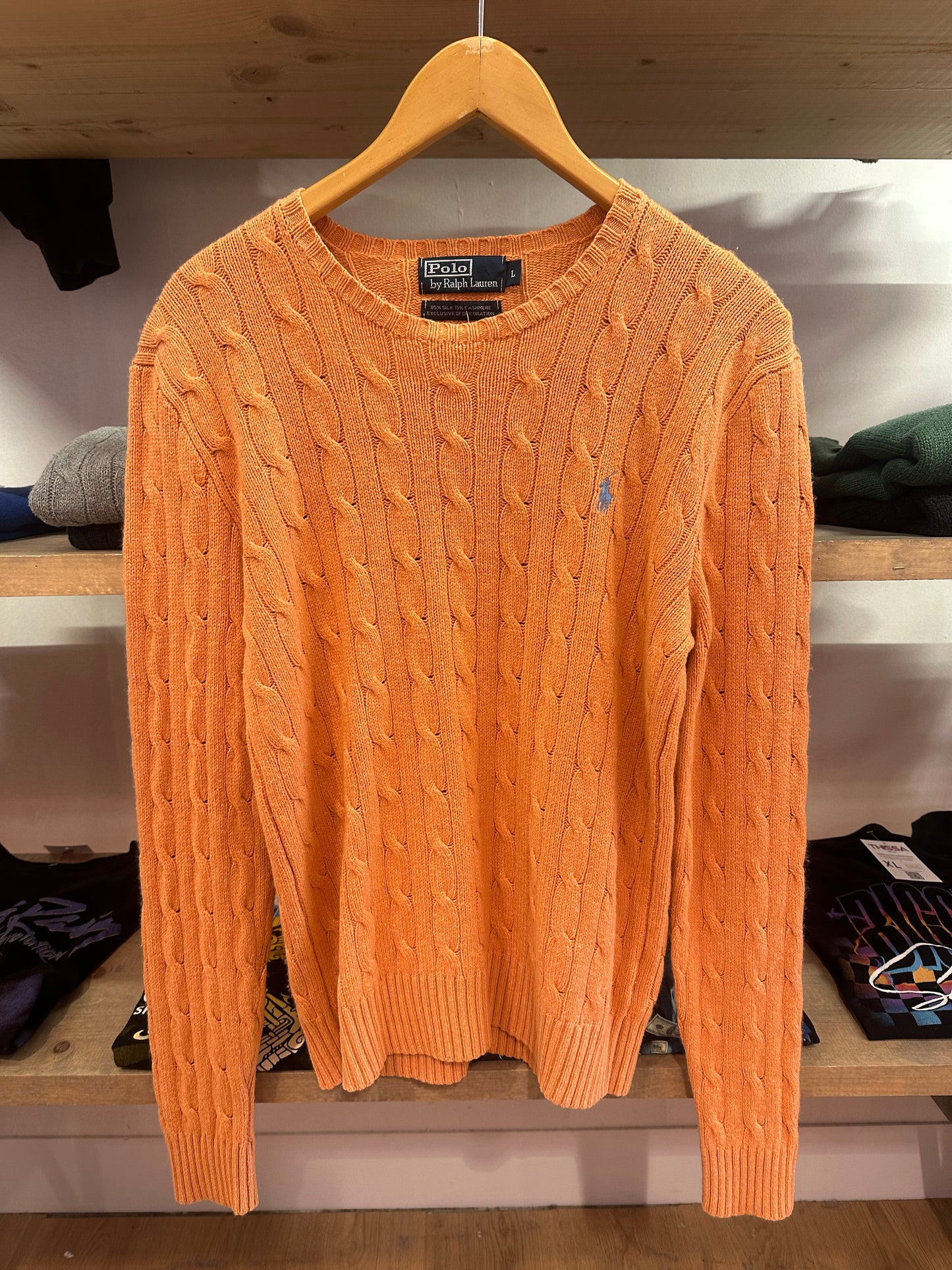 L - Polo Ralph Lauren Cable Knit