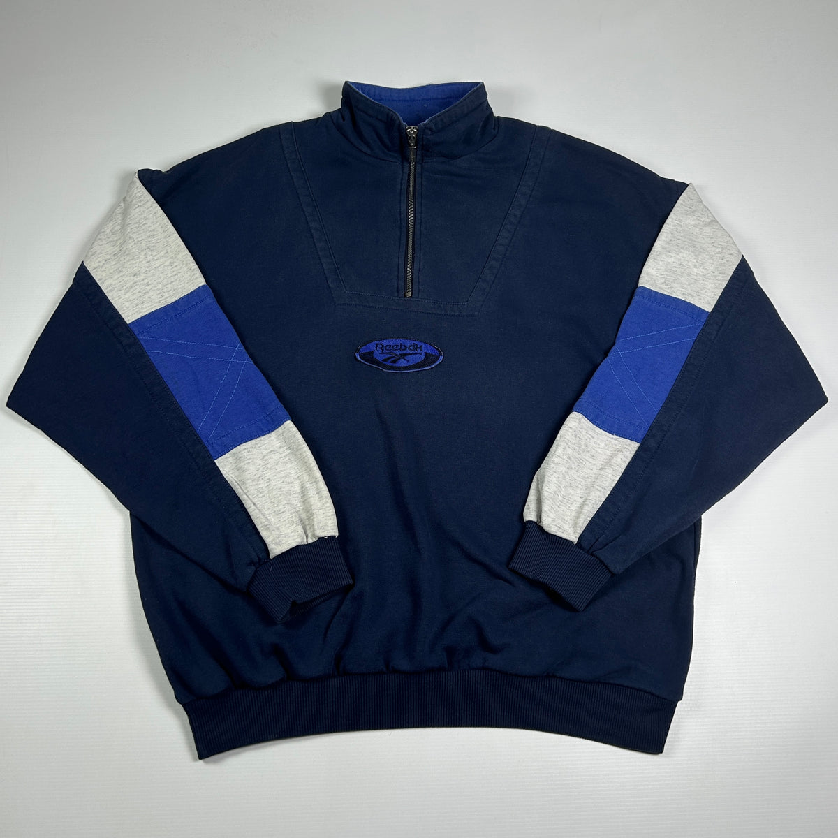 L - Vintage 1990's Reebok Quarterzip